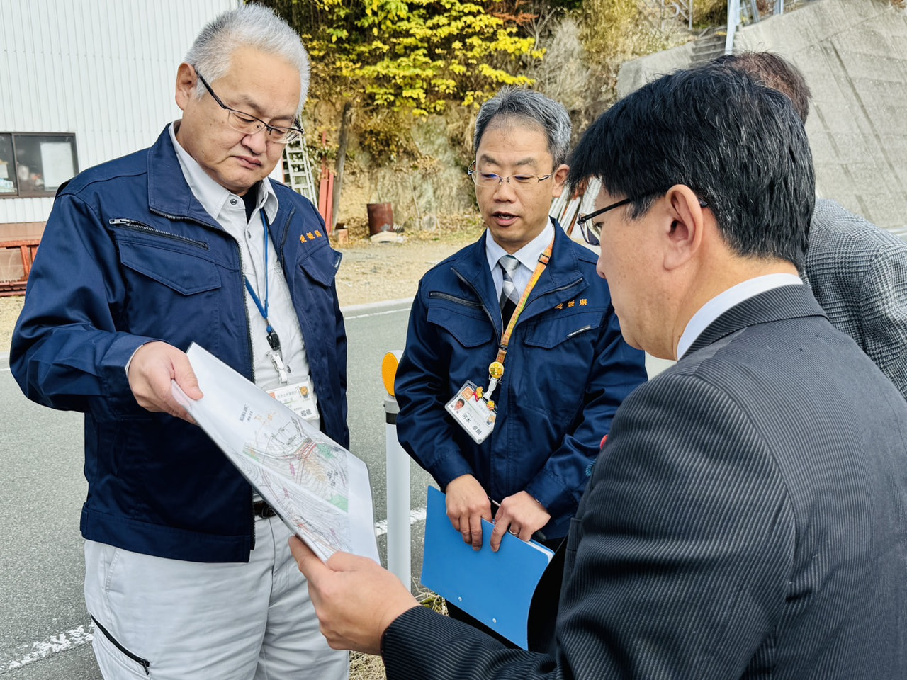 2025年12月20日（土）西予市三瓶町有太刀（あらたち）バイパス予定地現地視察