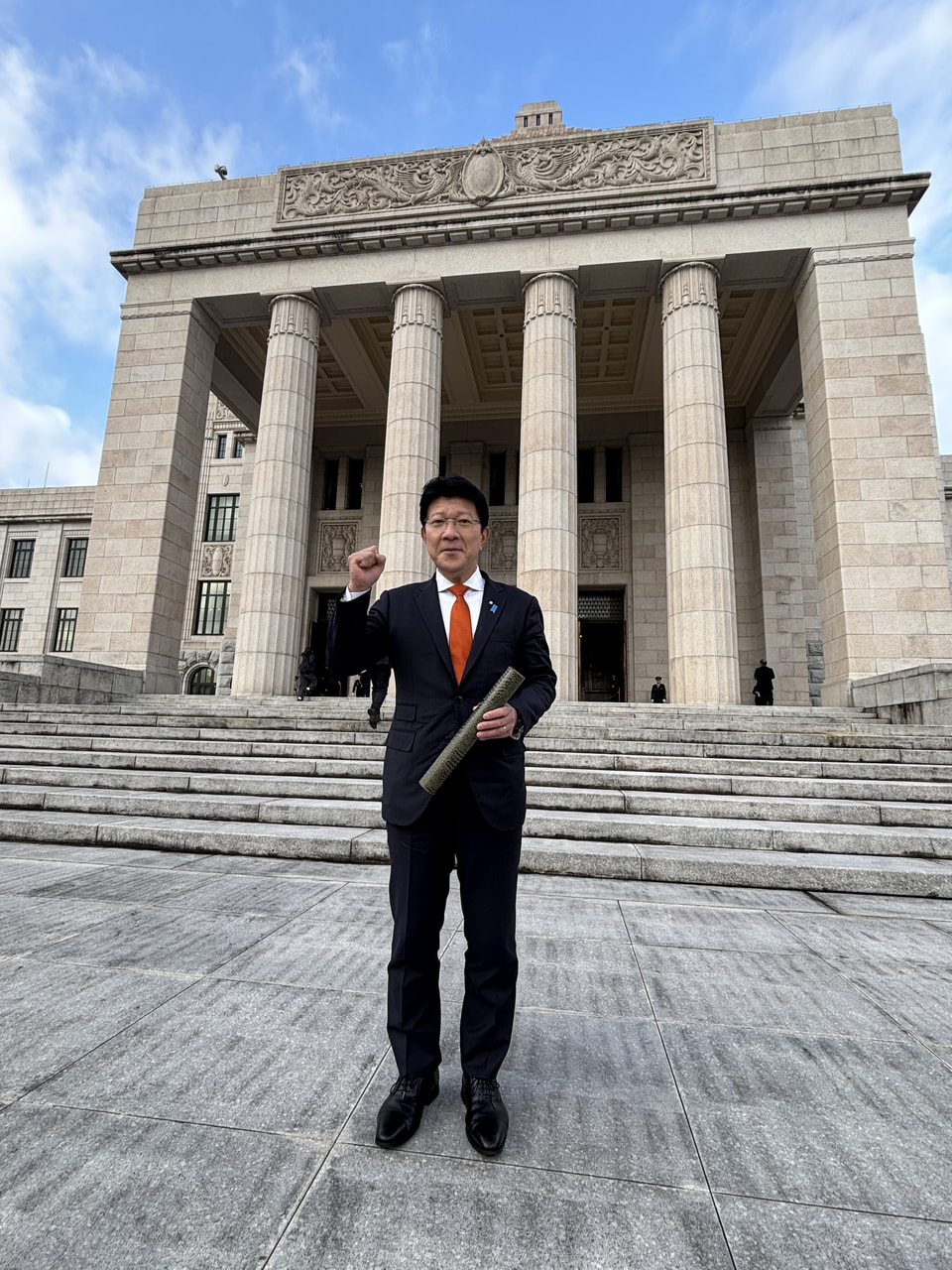 2026年2月18日（水）　３期目も一番乗りで初登院しました