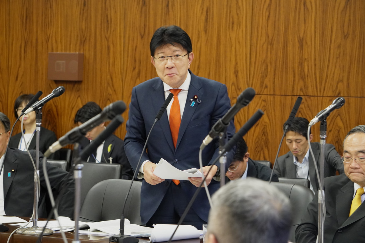 2026年7月9日（木）参議院内閣委員会で法案提出者として答弁