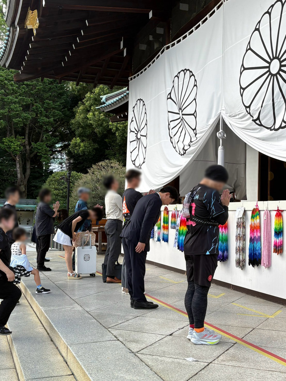 2026年8月14日（金）愛媛県遺族会の皆様と靖国神社を参拝