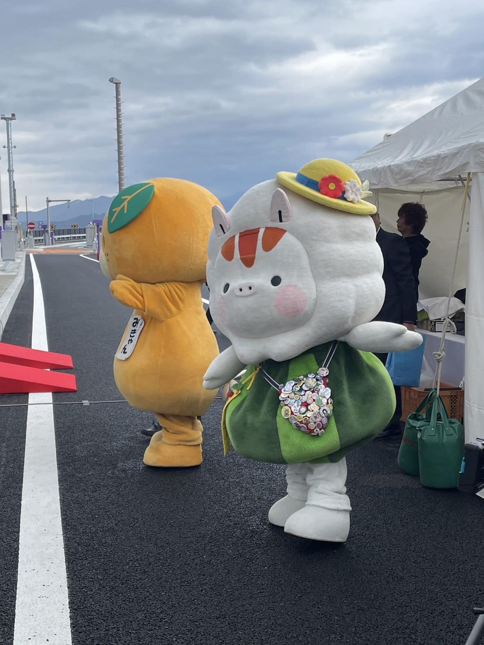東温スマートインターチェンジ開通式
